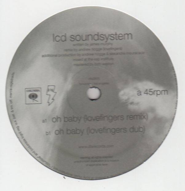 Lcd Soundsystem - Oh Baby (Lovefingers Remix) : 12inch