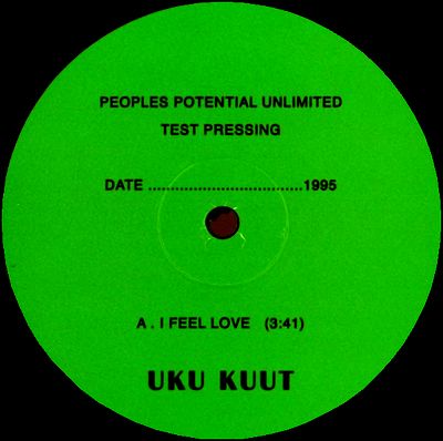 Uku Kuut - I Feel Love - Test Press : 12inch