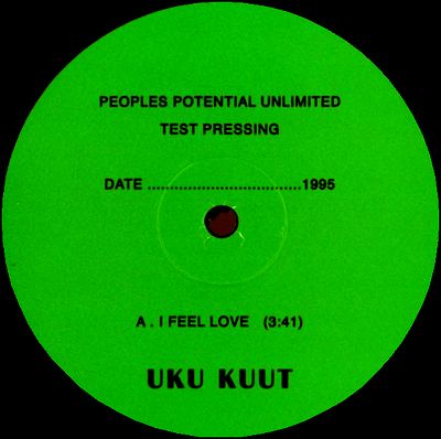 Uku Kuut - I Feel Love - Test Press : 12inch