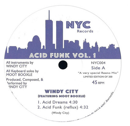Windy City  Feat. Moot Booxle - Acid Funk Vol.1 : 12inch