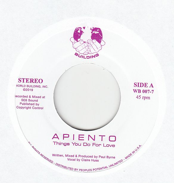 Apiento - Things You Do For Love