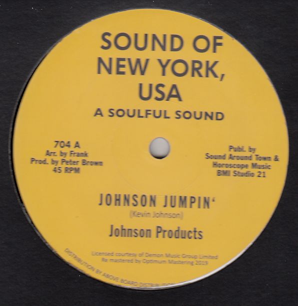 Johnson Products / Willie Wood - Johnson Jumpin'  / Willie Rap : 12inch