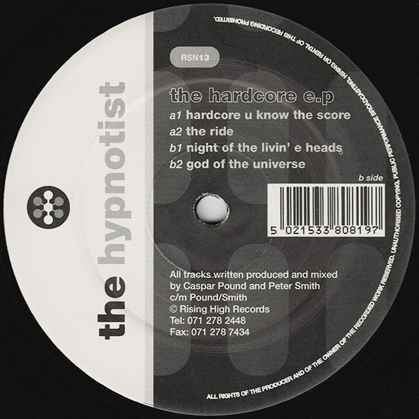 The Hypnotist - Hardcore You Know The Score 2019