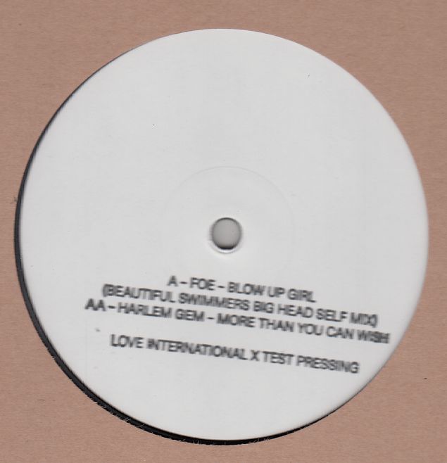 Beautiful Swimmers - The Sound Of Love International 002 sampler : 12inch
