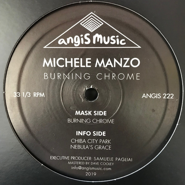 Michele Manzo - Burning Chrome : 12inch