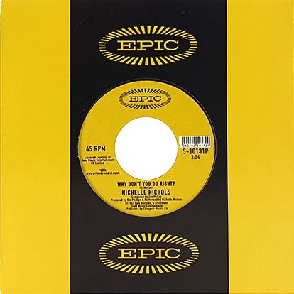 Nichelle Nichols - Know What I Mean / Why Don&#039;t You Do Right? : 7inch
