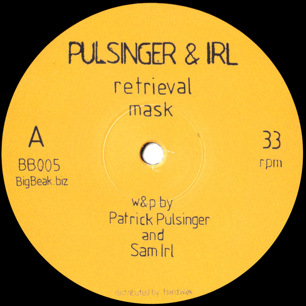 Pulsinger & Irl - Retrieval : 12inch