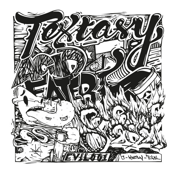 Textasy - Acid Eater / Burning Diesel : 10inch