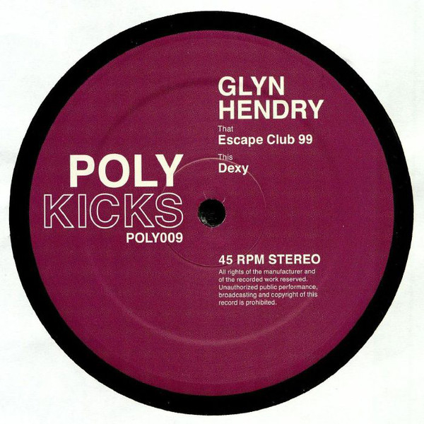 Glyn Hendry - Escape Club 99