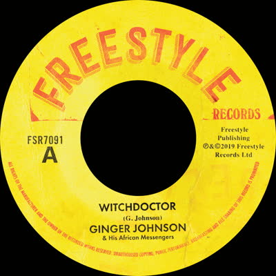Ginger Johnson And His African Messengers - Witchdoctor : 7inch