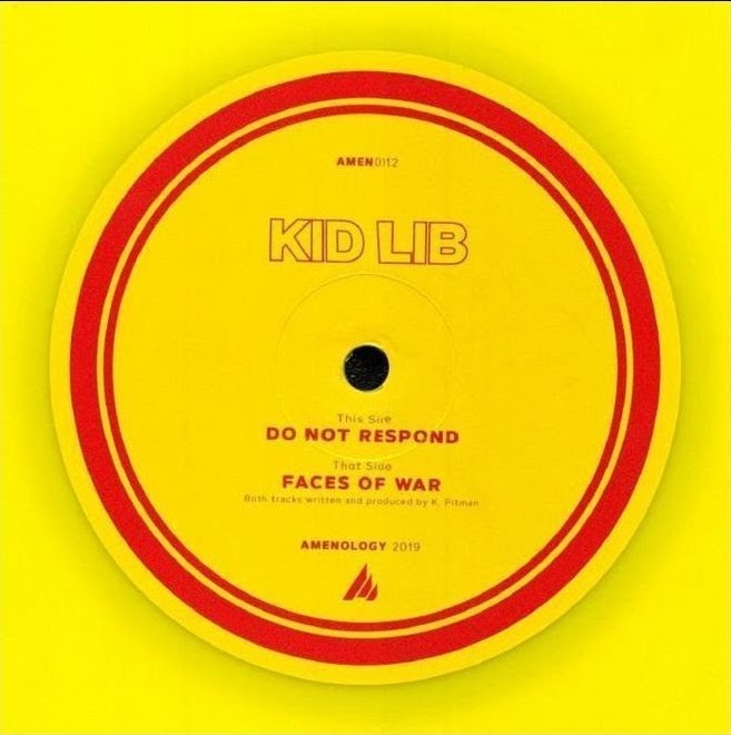 Kid Lib - Faces Of War : 12inch + DOWNLOAD CODE
