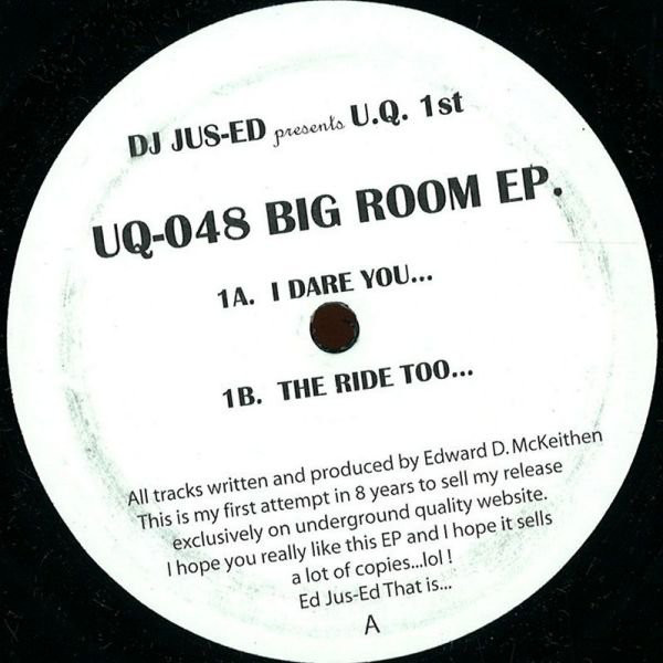 Jus-Ed - Big Room Ep : 12inch
