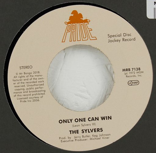 The Sylvers - Only One Can Win / Fools Paradise : 7inch