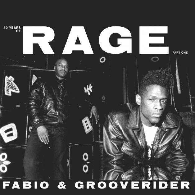 Fabio & Grooverider - 30 Years of Rage Part 1 (WHITE VINYL) : 2LP