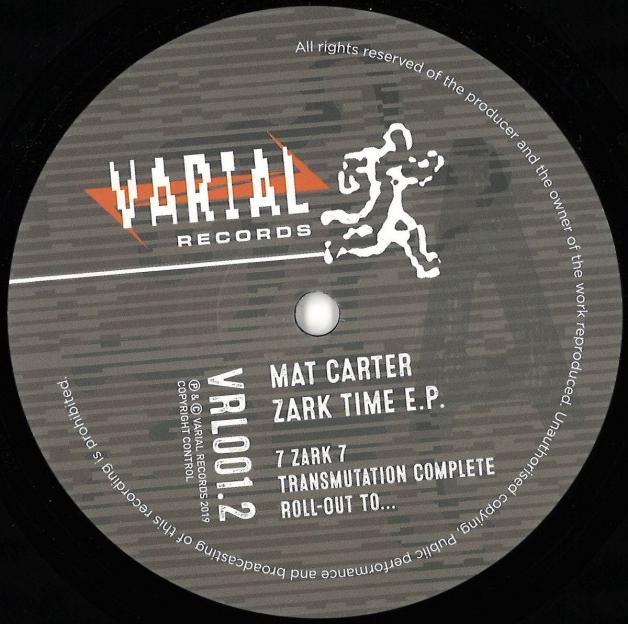 Mat Carter - Zark Time E.P : 12inch