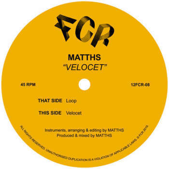 Matths - Velocet : 12inch