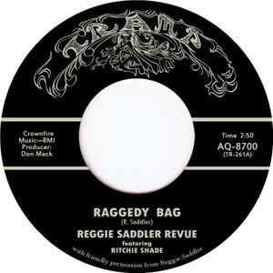 Reggie Saddler Revue - Raggedy Bag