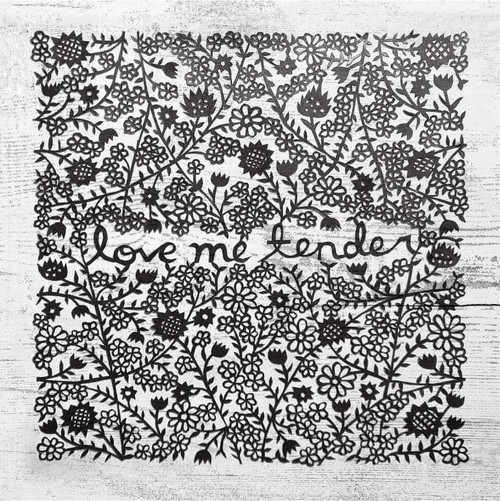 Love Me Tender - Black Box / 三茶の女 : 7inch