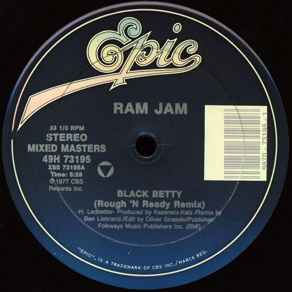 Ram Jam - Black Betty (Remix)