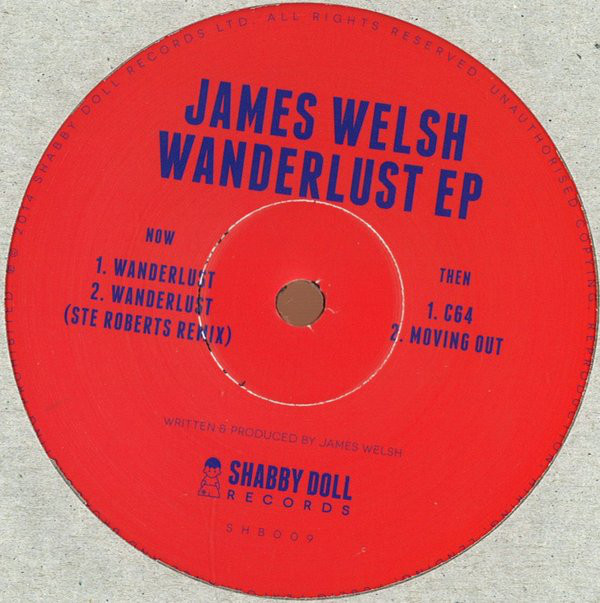 James Welsh - Wanderlust EP : 12inch