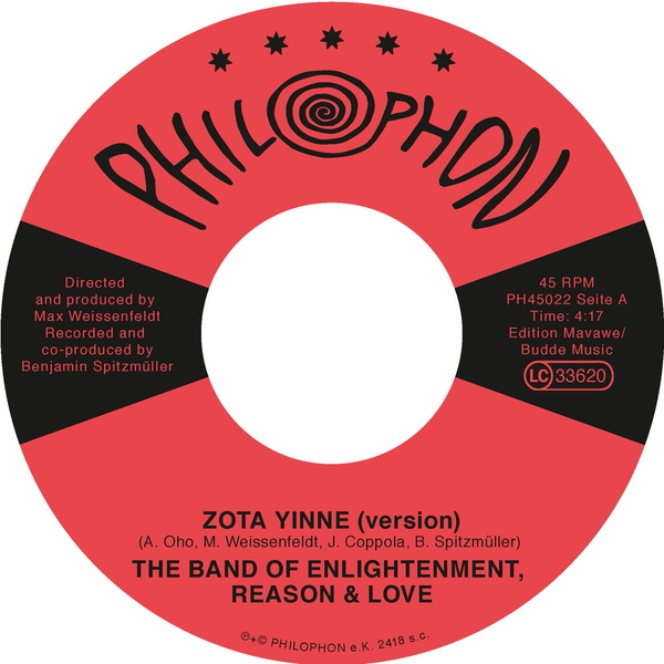 The Band Of Enlightenment Reason & Love - Zota Yinne (Version) : 7inch