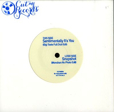 Gigi Testa / Monchan - Sentimentally It's You / Snapshot : 7inch