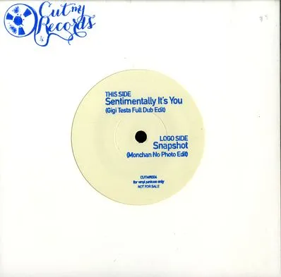 Gigi Testa / Monchan - Sentimentally It's You / Snapshot : 7inch