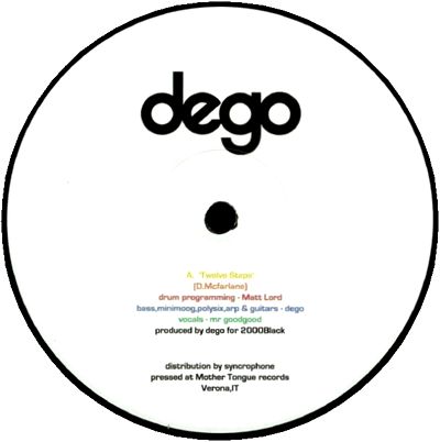 Dego - Twelve Steps : 12inch