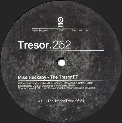 Mike Huckaby - The Tresor EP : 12inch