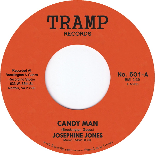 Josephine Jones & Raw Soul - Candy Man : 7inch