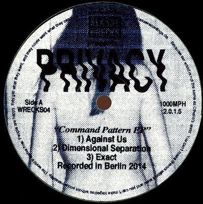 Privacy - Command Pattern EP : 12inch