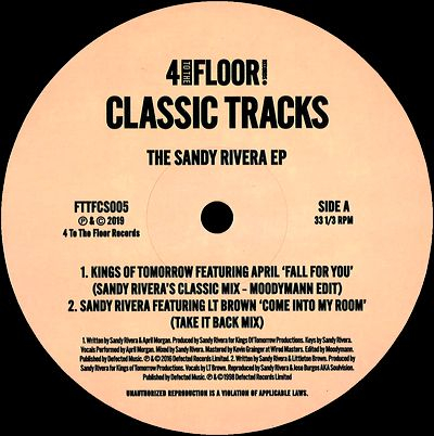Various Artists - The Sandy Rivera EP (Moodymann Edit)