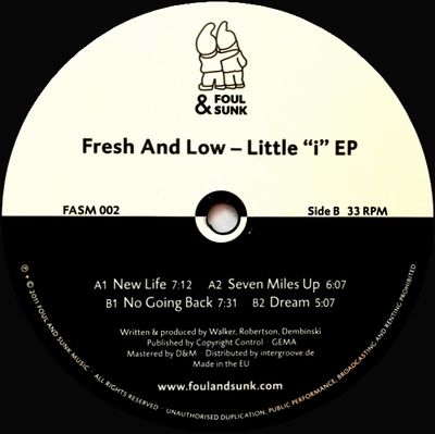 Fresh And Low - Little "i" EP : 12inch