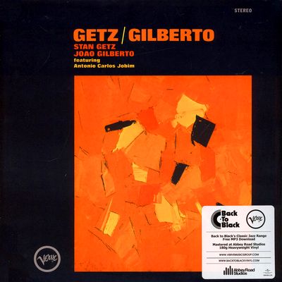 Stan Getz / João Gilberto Featuring Antonio Carlos Jobim - Getz / Gilberto : LP+DOWNLOAD CODE