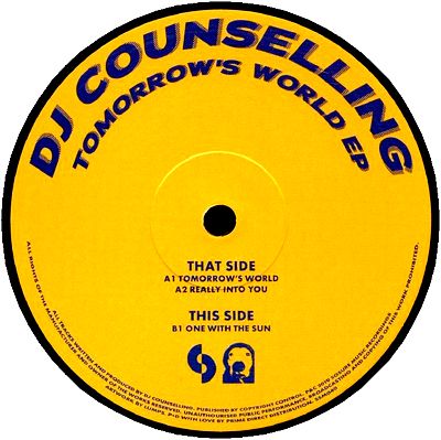 DJ Counselling - Tomorrow’s World EP : 12inch