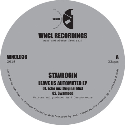 Stavrogin - Leave Us Automated EP : 12inch
