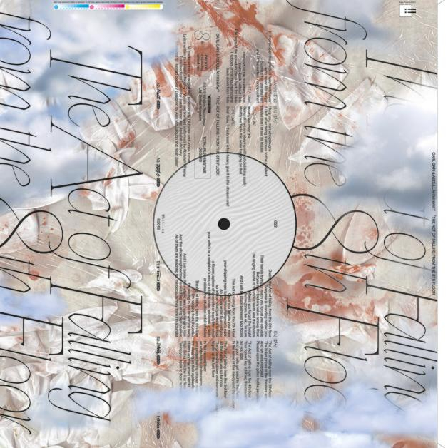 Carl Gari & Abdullah Miniawy - WHITIES 023 (THE ACT OF FALLING FROM THE 8TH FLOOR)