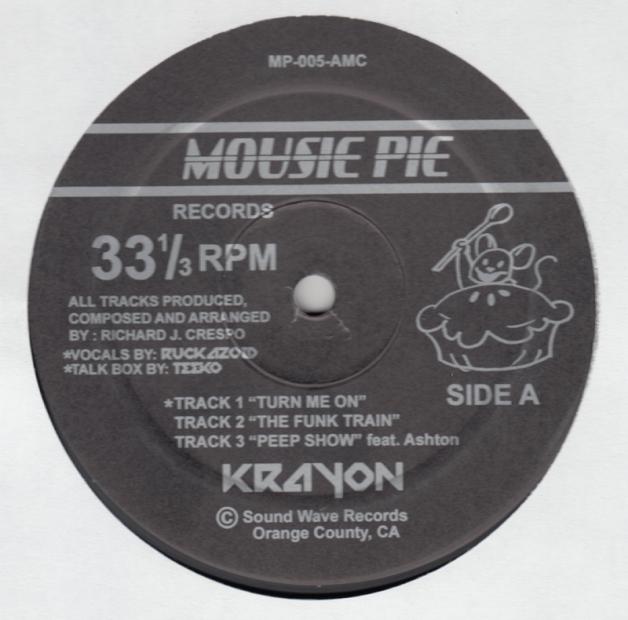 Krayon - Turn Me On ‎ : 12inch