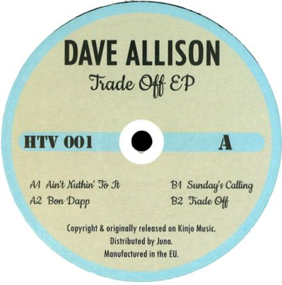 Dave Allison - Trade Off EP