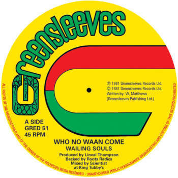 Wailing Souls / Al Campbell - Who No Waan Come / Unfaithful Children (Extended) : 12inch