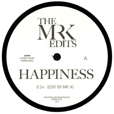 Mr. K - Happiness : 12inch