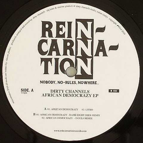 Dirty Channels - African Democrazy : 12inch