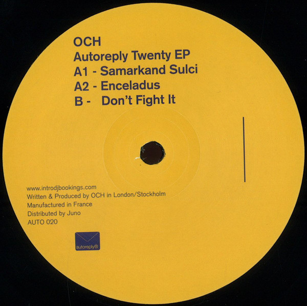 Och - Autoreply Twenty EP