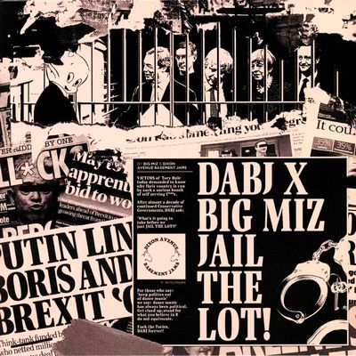Dabj X Big Miz - Jail The Lot : 12inch