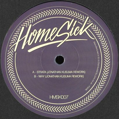 Jonathan Kusuma - Homesick #7 : 12inch