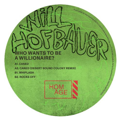 Will Hofbauer - Who Wants To Be A Willionaire? EP : 12inch
