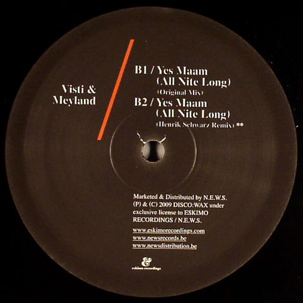 Visti & Meyland - Yes Maam (All Nite Long)