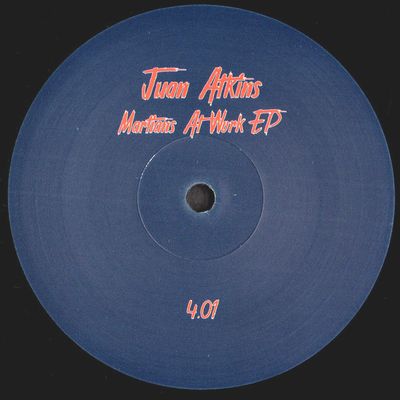 Juan Atkins - Martians At Work EP (Repress) : 12inch