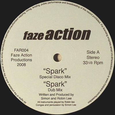Faze Action - Spark / Hypnotic EP : 12inch