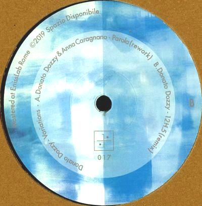 Donato Dozzy - Variations : 12inch